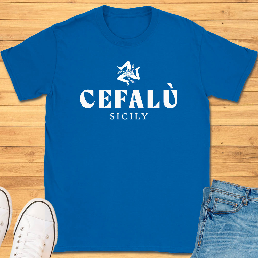 Cefalù Sicily Trinacria T-Shirt