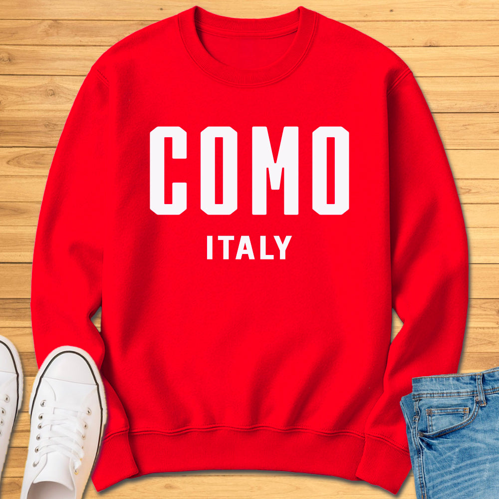 Como Italy Modern Sweatshirt