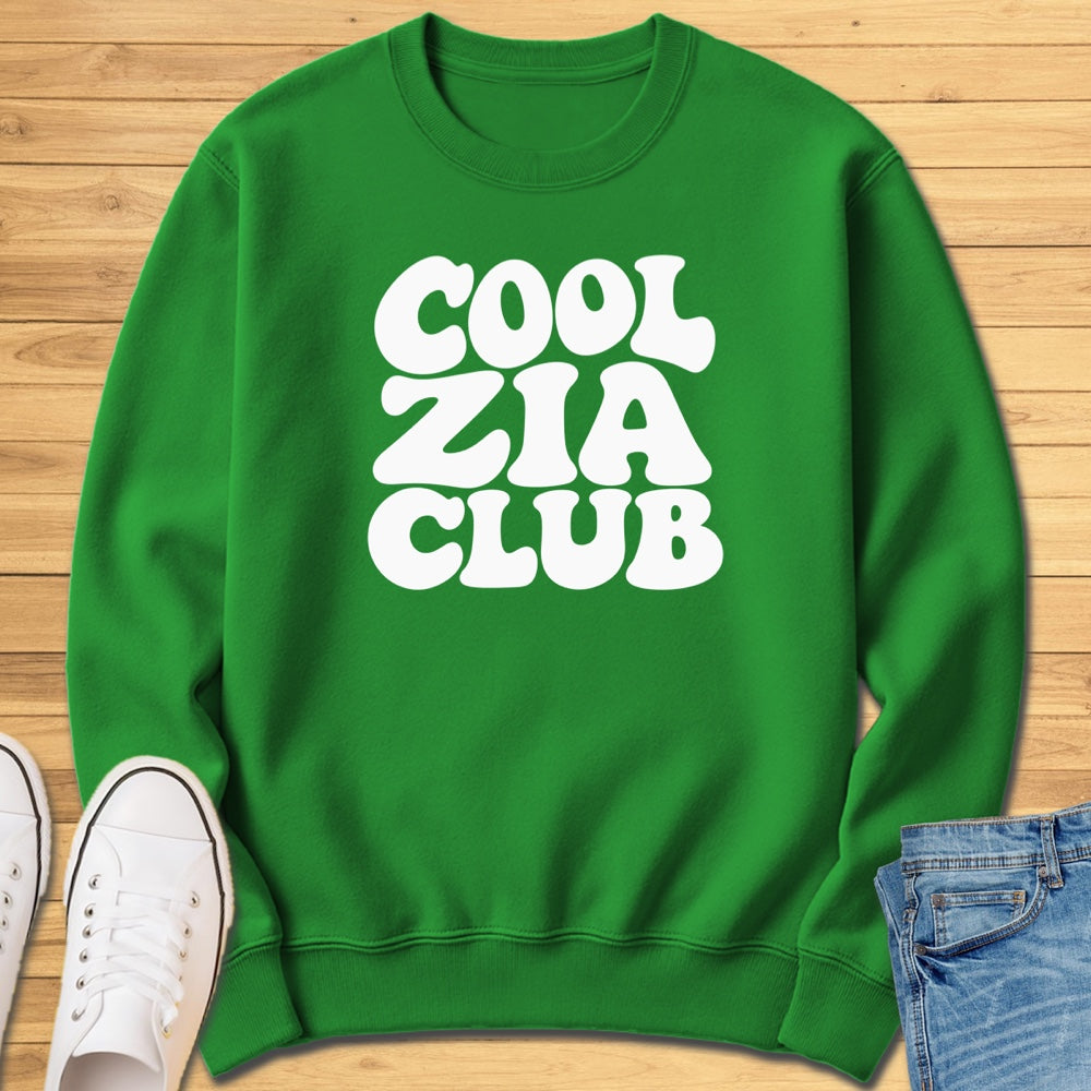 Cool Zia Club Groovy Sweatshirt