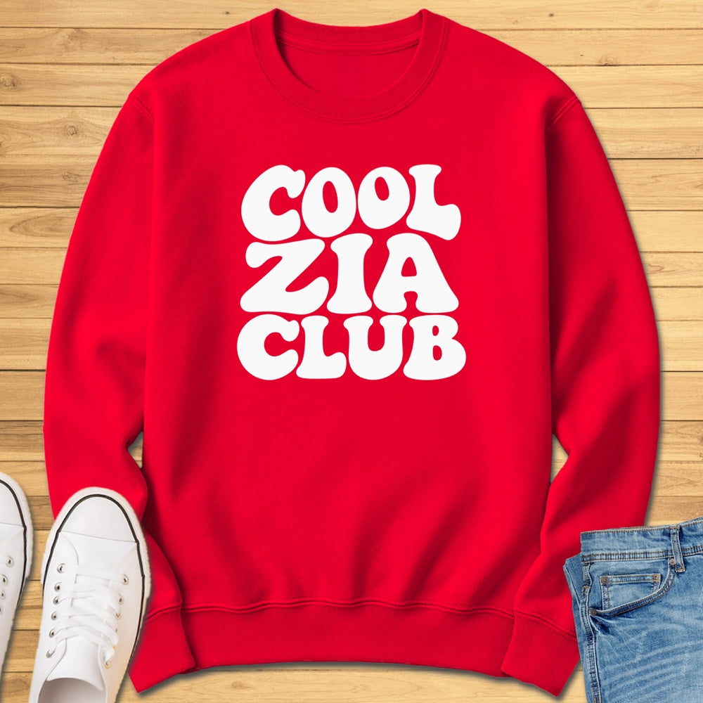 Cool Zia Club Groovy Sweatshirt