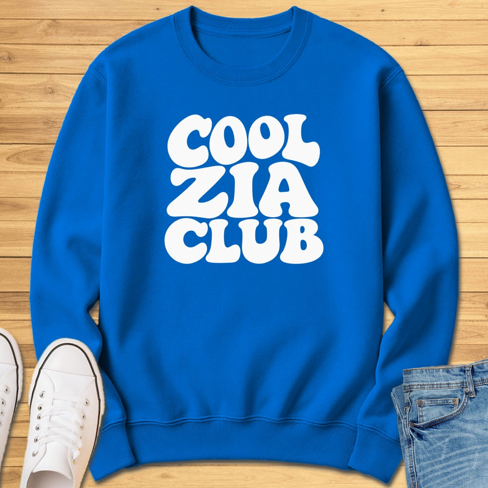 Cool Zia Club Groovy Sweatshirt