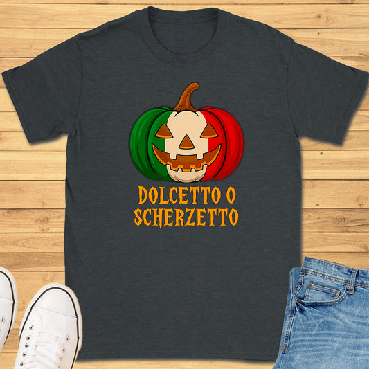 Dolcetto o Scherzetto Pumpkin T-Shirt