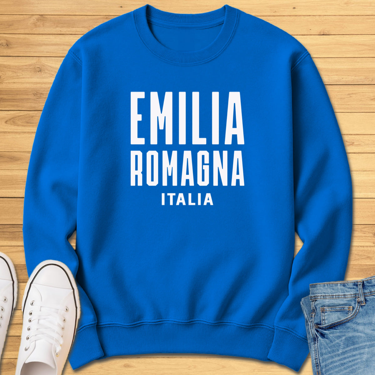 Emilia-Romagna Modern Sweatshirt - Royal