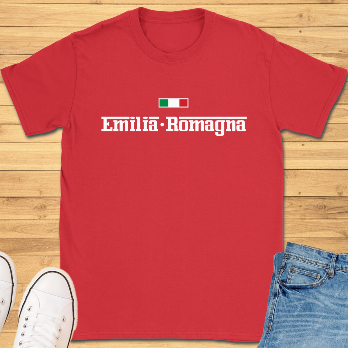 Emilia-Romagna T-Shirt - Red