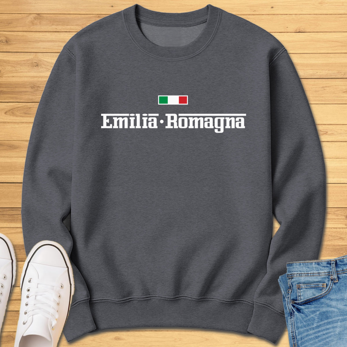 Emilia-Romagna Sweatshirt - Dark Heather