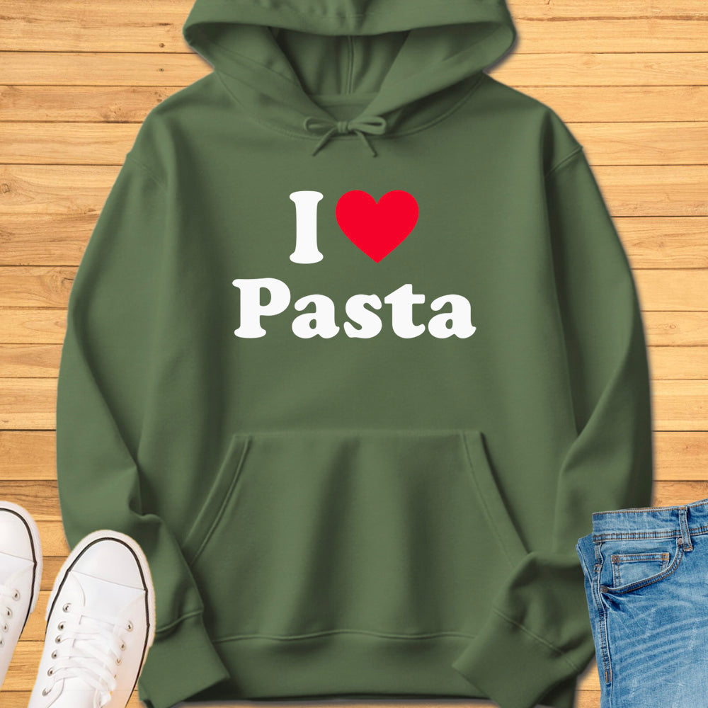 I Love Pasta Hoodie
