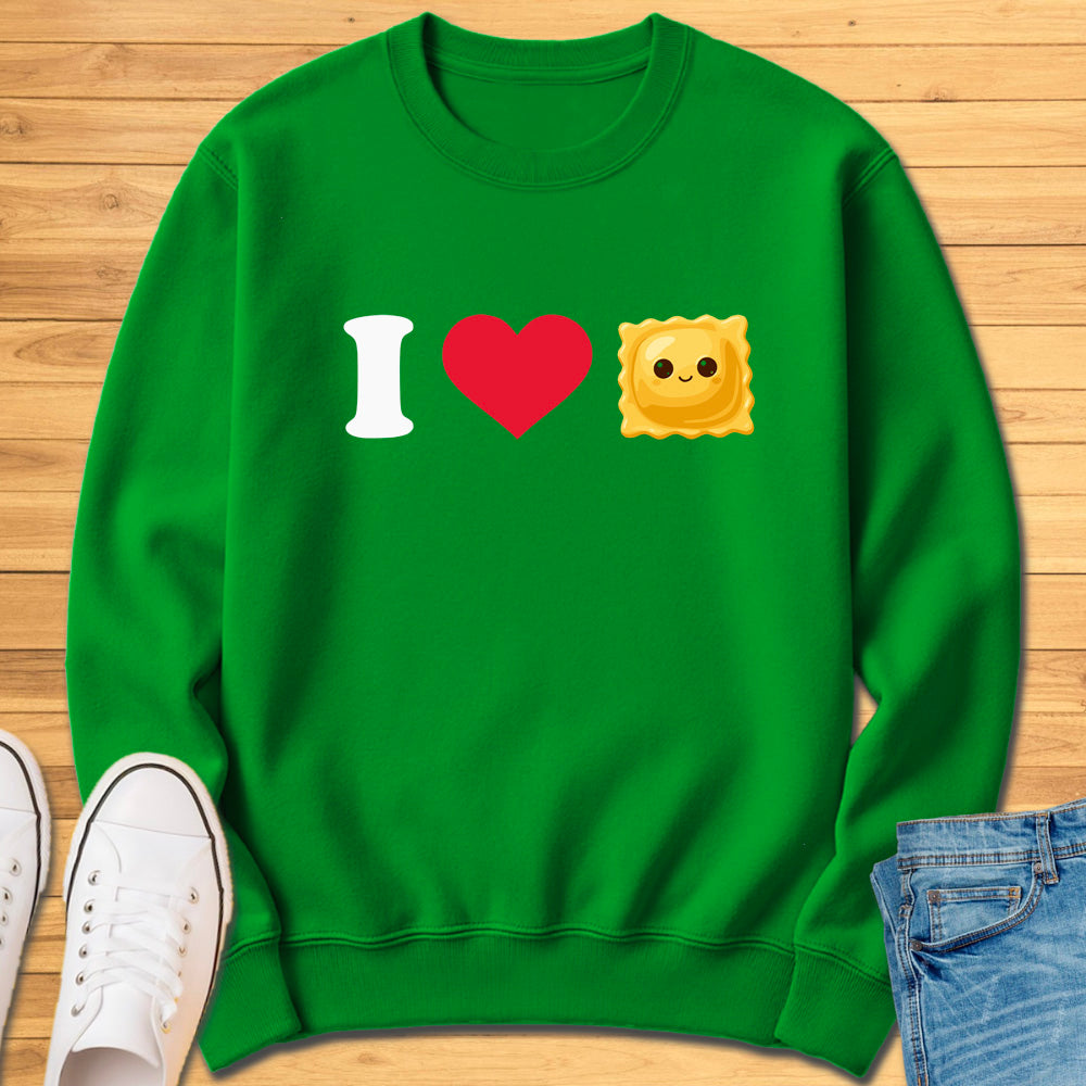 I Heart Ravioli Sweatshirt