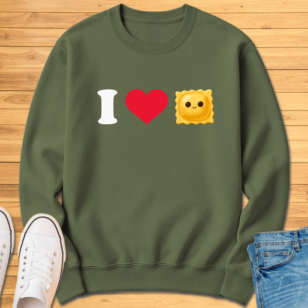 I Heart Ravioli Sweatshirt
