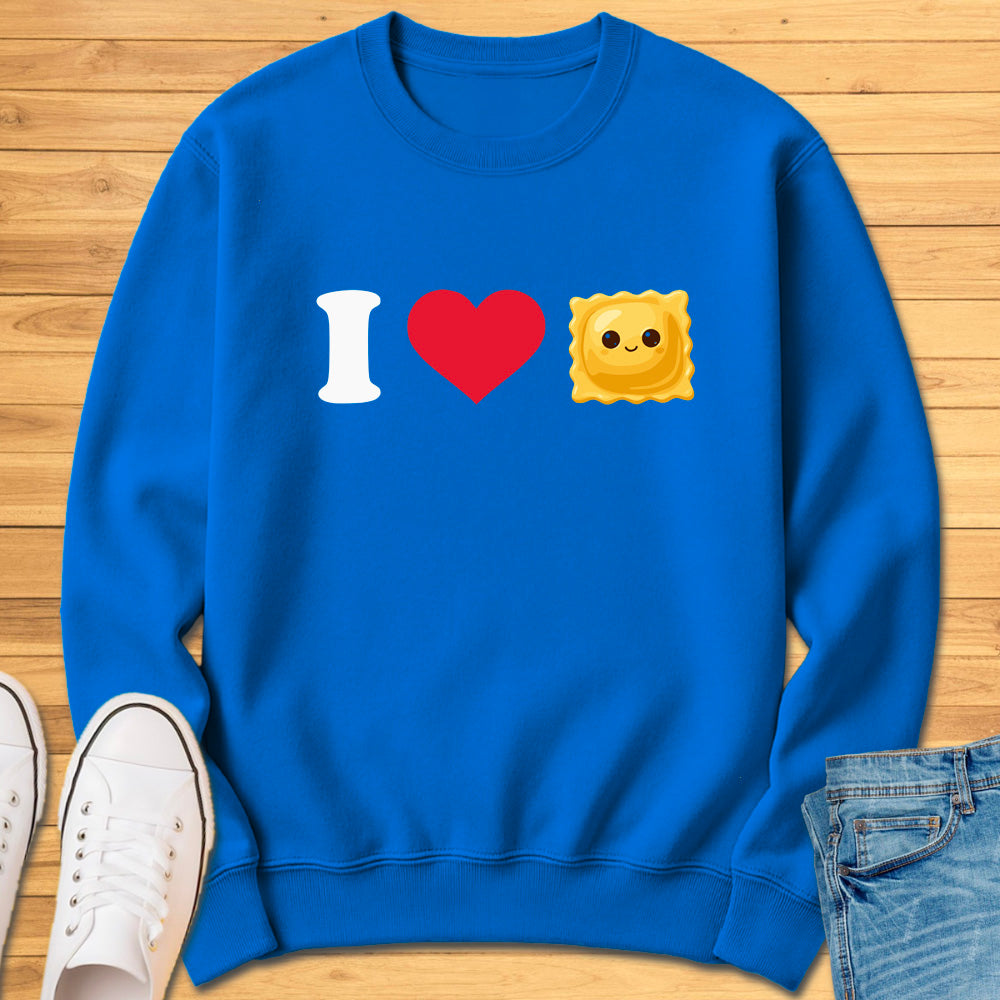 I Heart Ravioli Sweatshirt