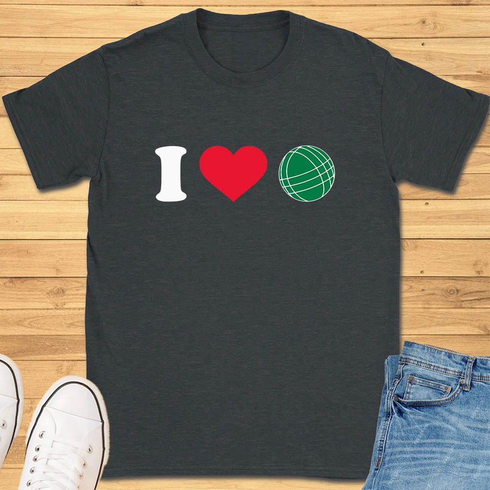 I Heart Bocce T-Shirt