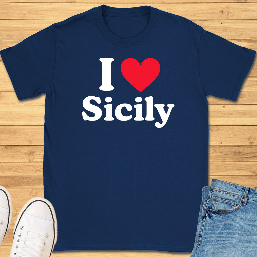 I Heart Sicily T-Shirt