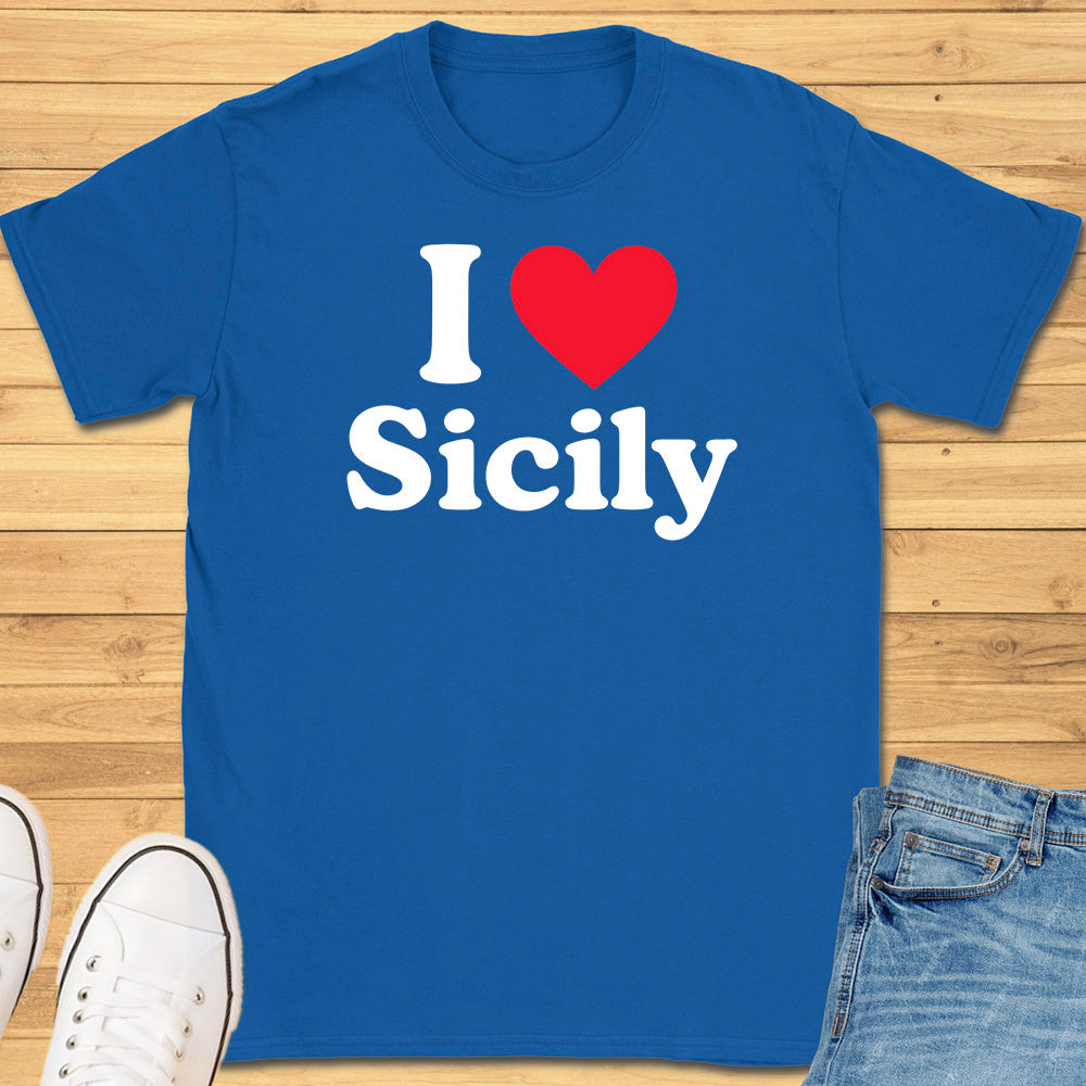 I Heart Sicily T-Shirt