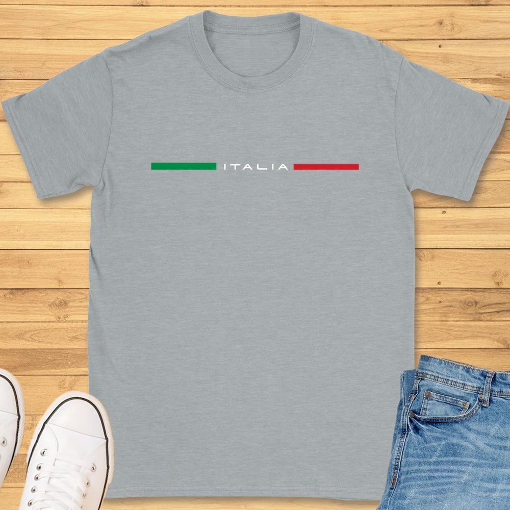 Italia Minimalist Flag T-Shirt