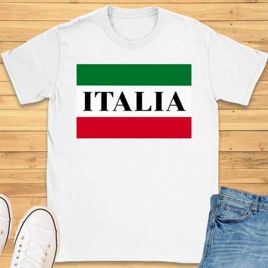 Italia Box Flag T-Shirt