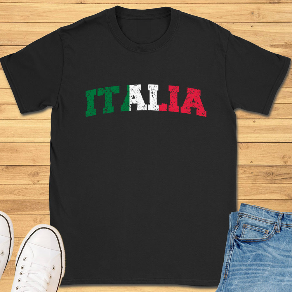 Italia Distressed T-Shirt