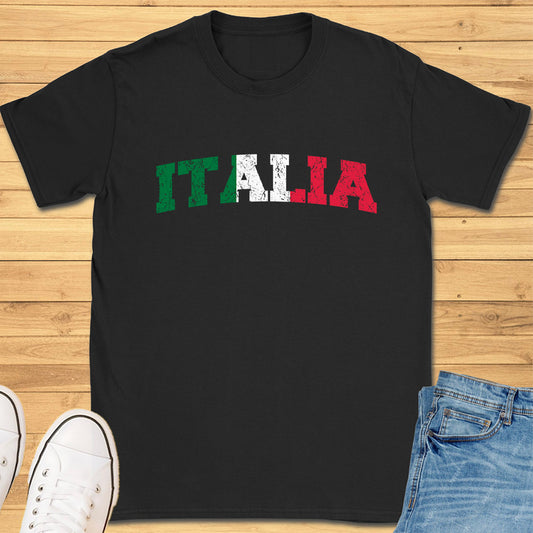 Italia Distressed T-Shirt