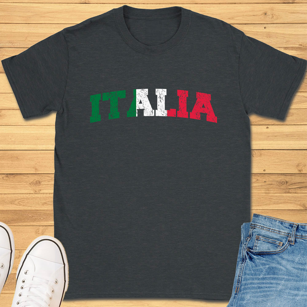 Italia Distressed T-Shirt