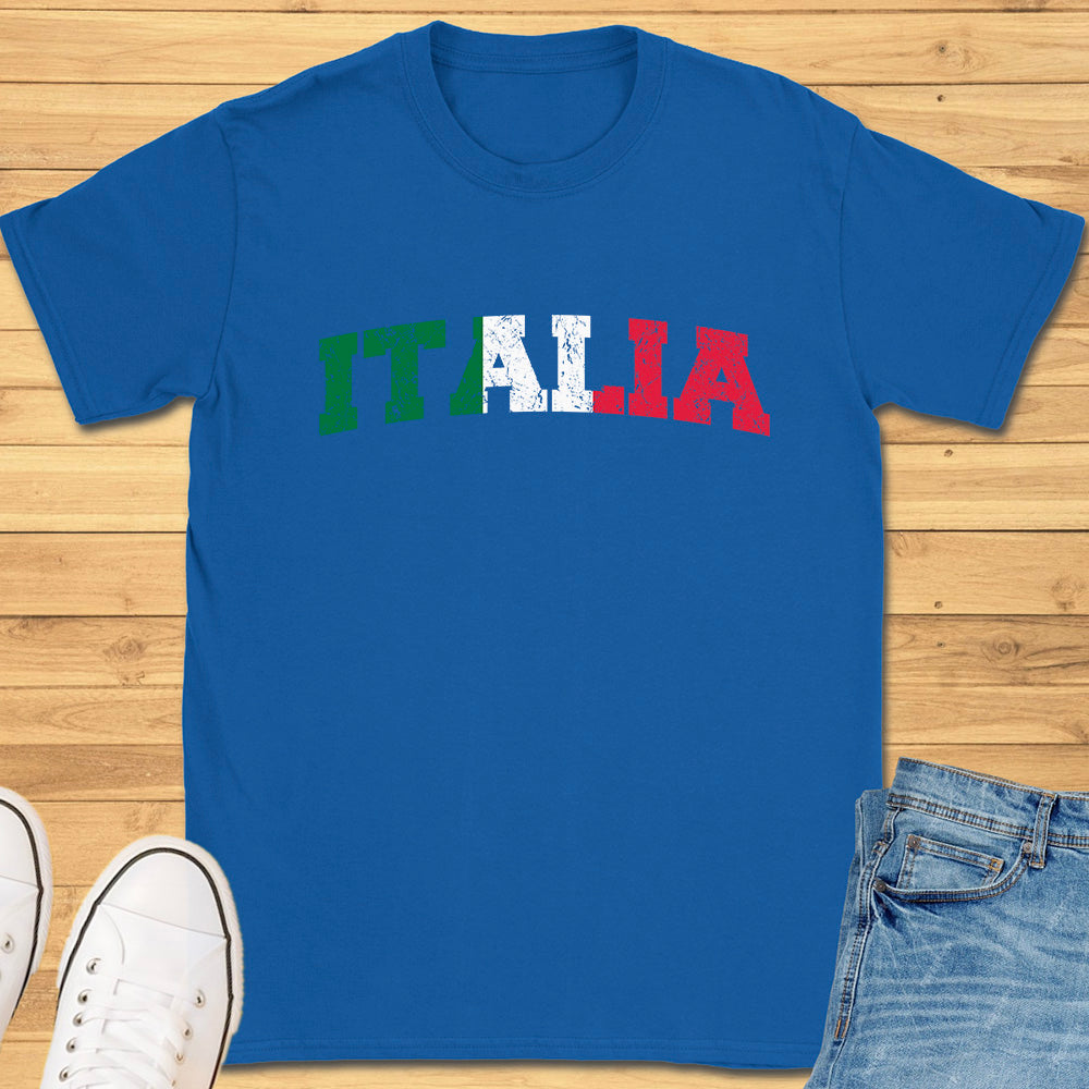 Italia Distressed T-Shirt