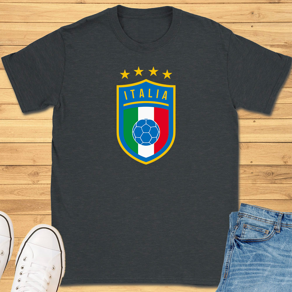 Italia Football Shield T-Shirt