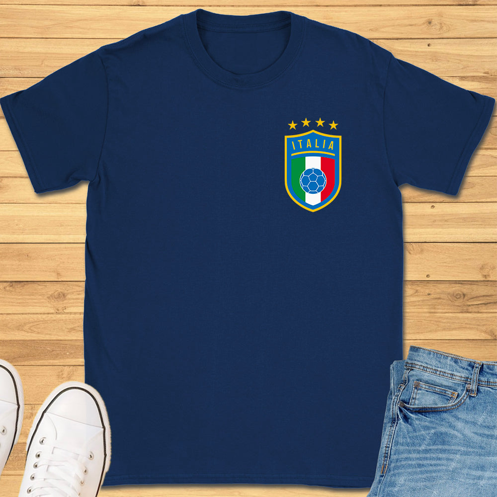 Italia Football Pocket T-Shirt