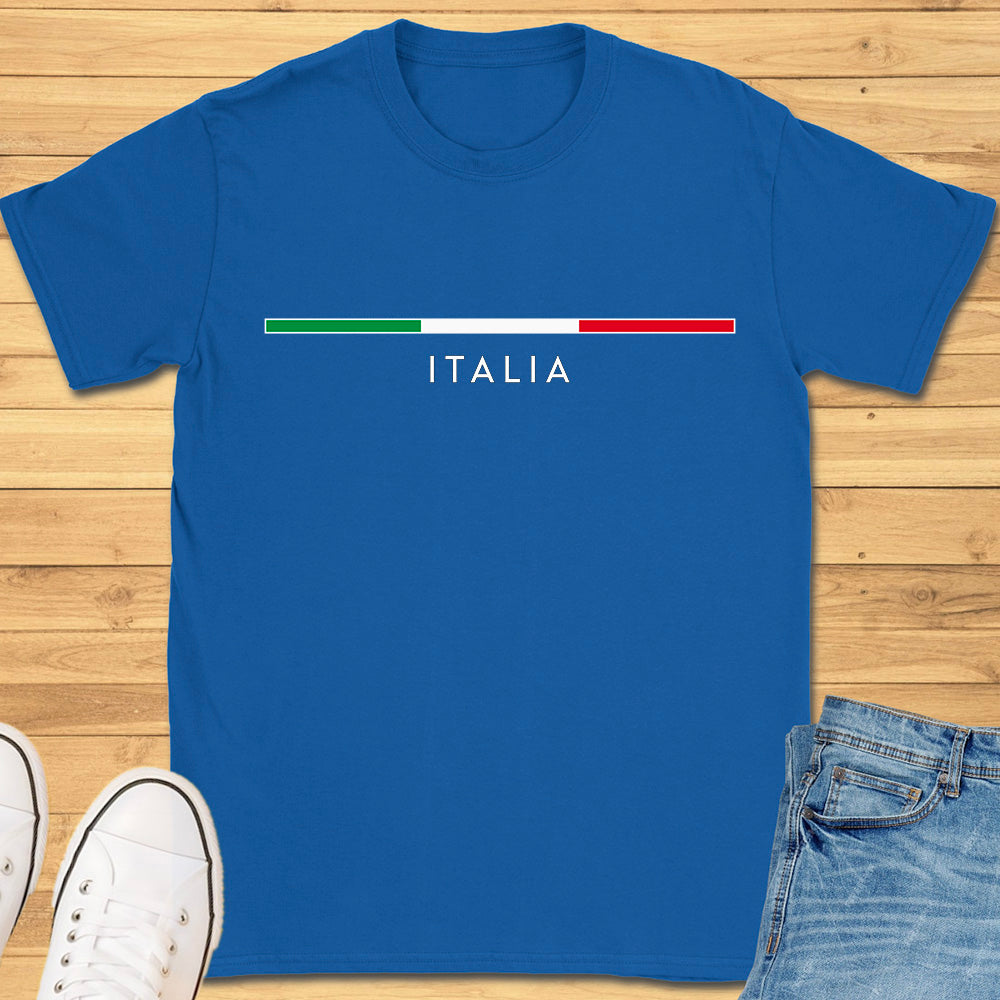 Italia Minimalist Flag T-Shirt
