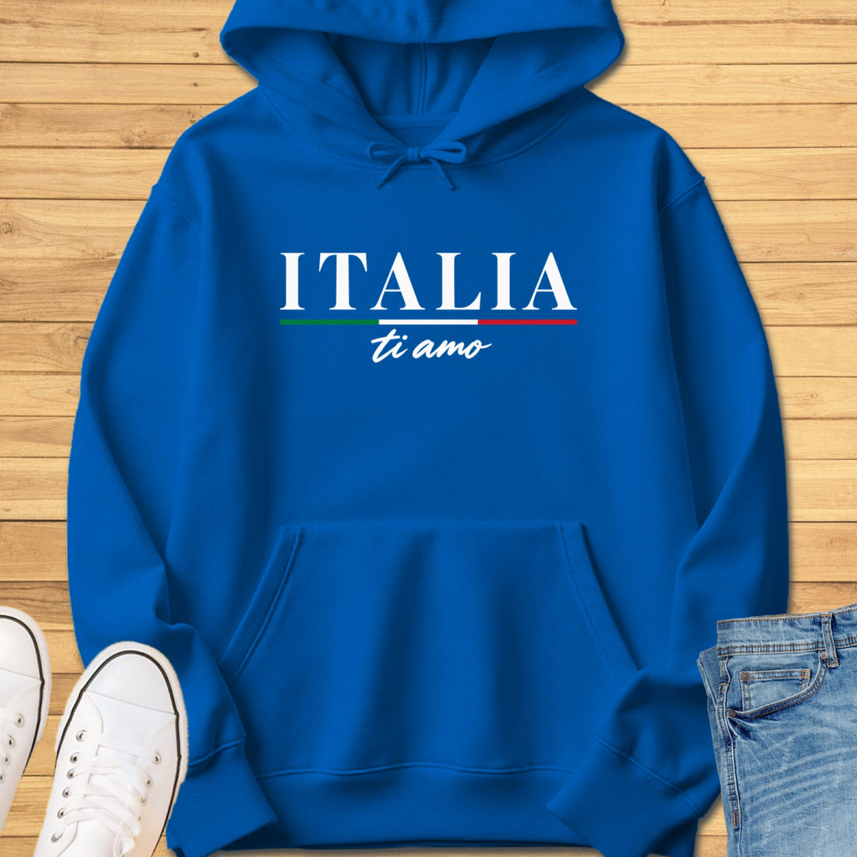 Italia Ti Amo Hoodie - Royal