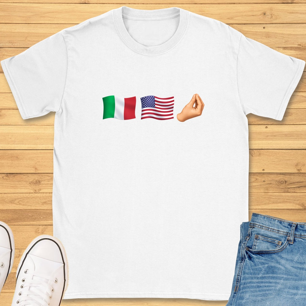 Italian American Emoji T-Shirt