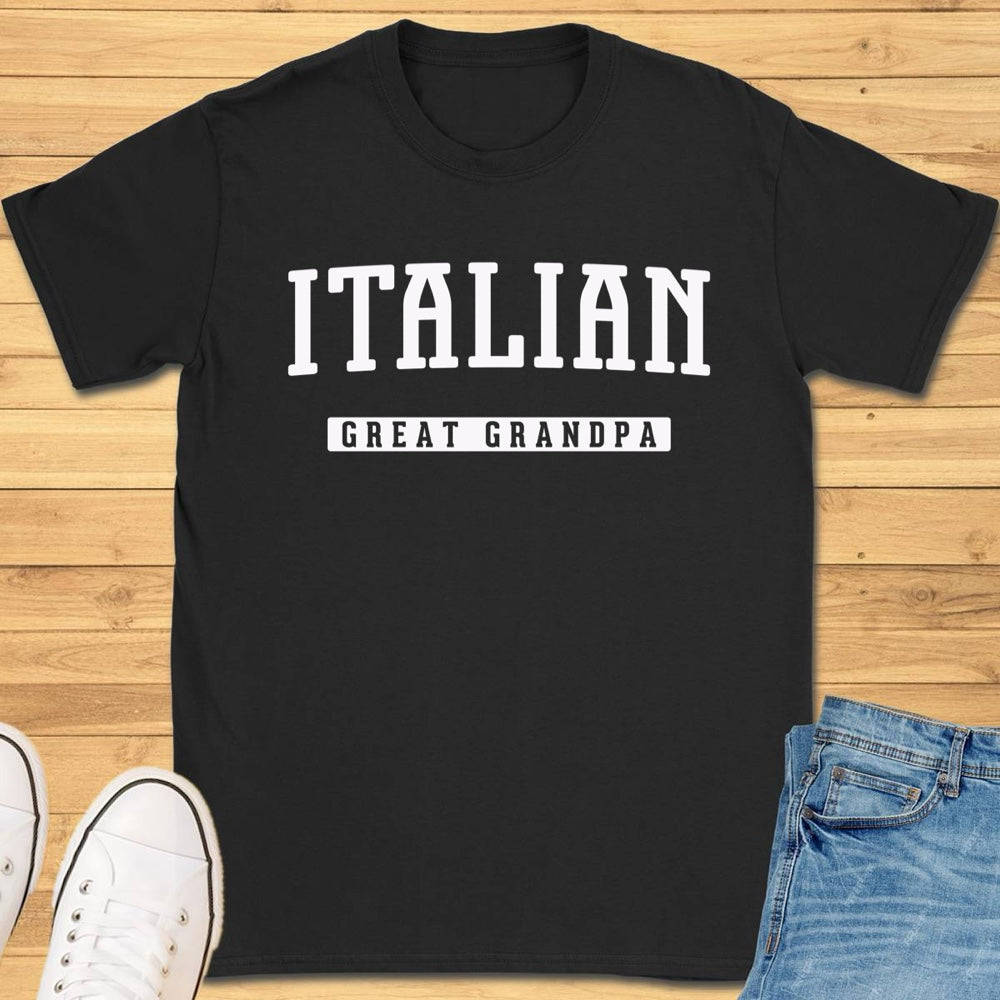 Italian Great Grandpa T-Shirt