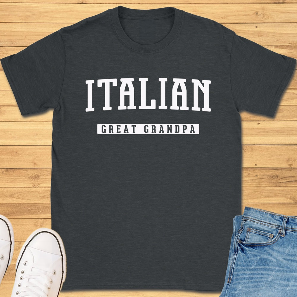 Italian Great Grandpa T-Shirt