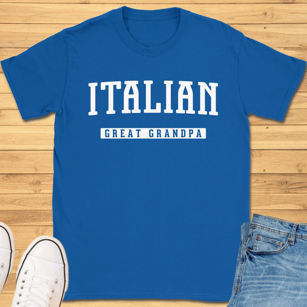 Italian Great Grandpa T-Shirt