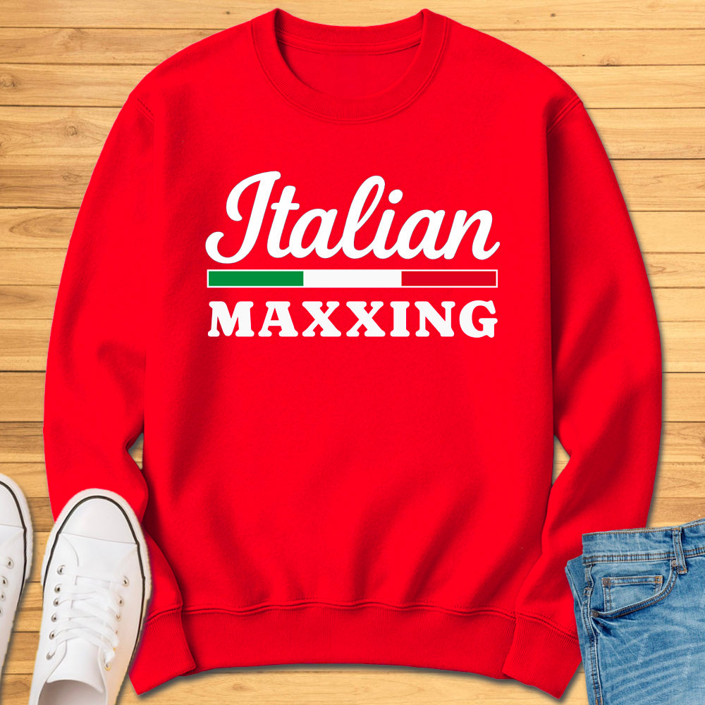 Italian Maxxing Sweatshirt