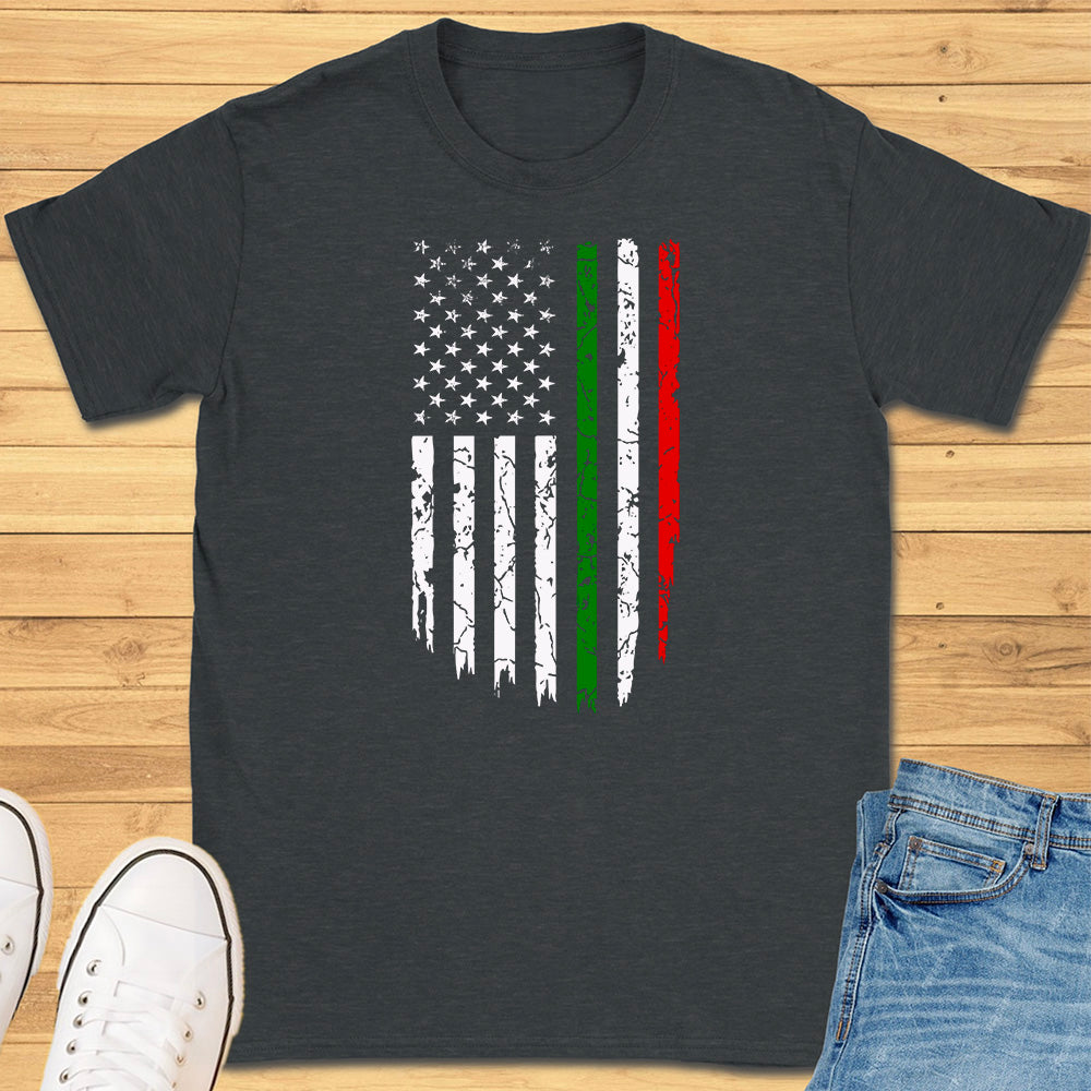 Italian American Flag T-Shirt