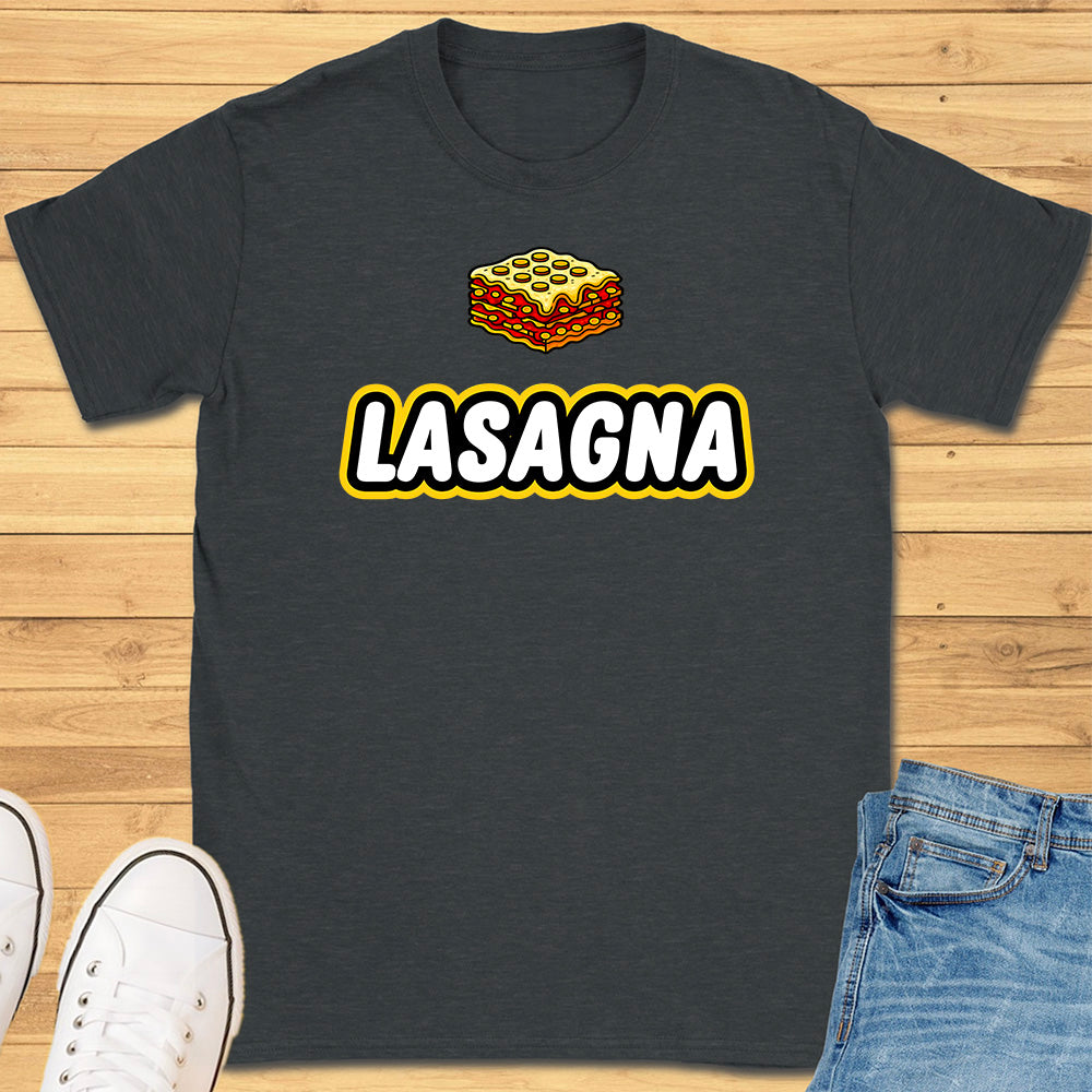 Lasagna Lego Blocks T-Shirt