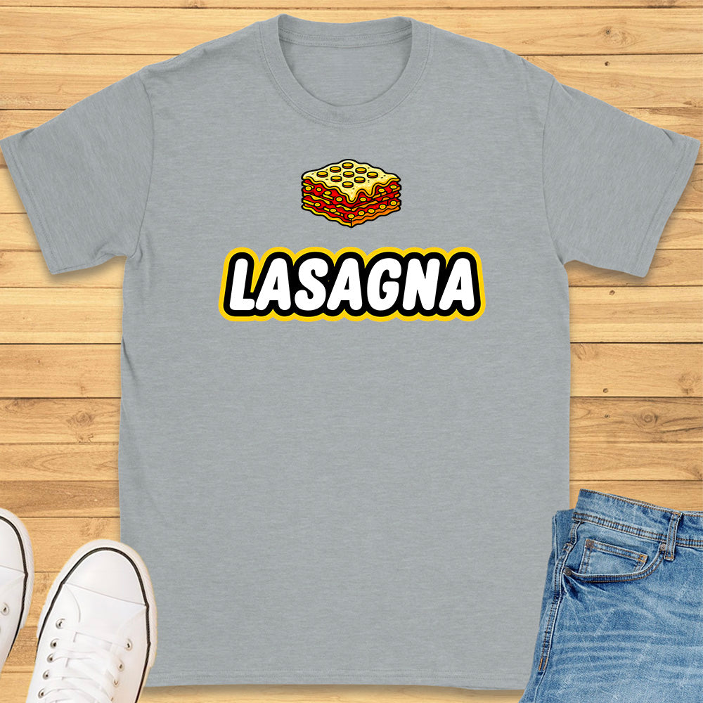 Lasagna Lego Blocks T-Shirt