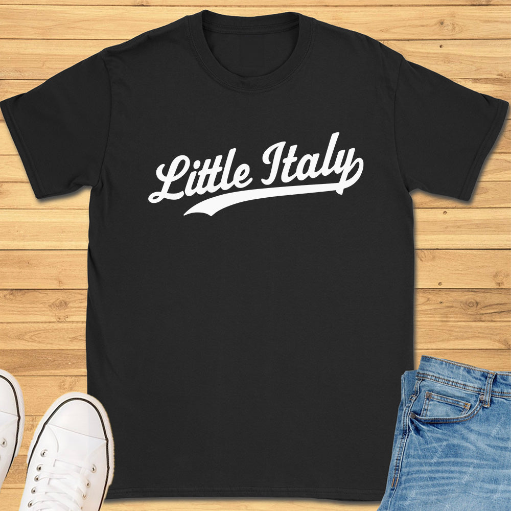 Little Italy Cursive Sport T-Shirt