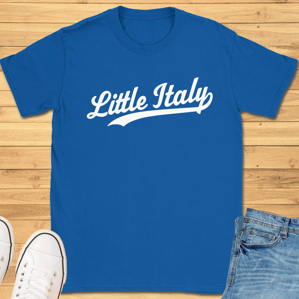 Little Italy Cursive Sport T-Shirt