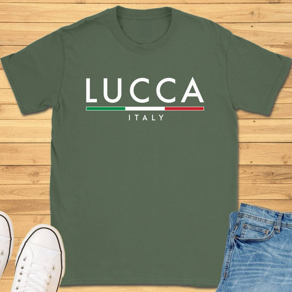 Lucca Italy Minimalist T-Shirt