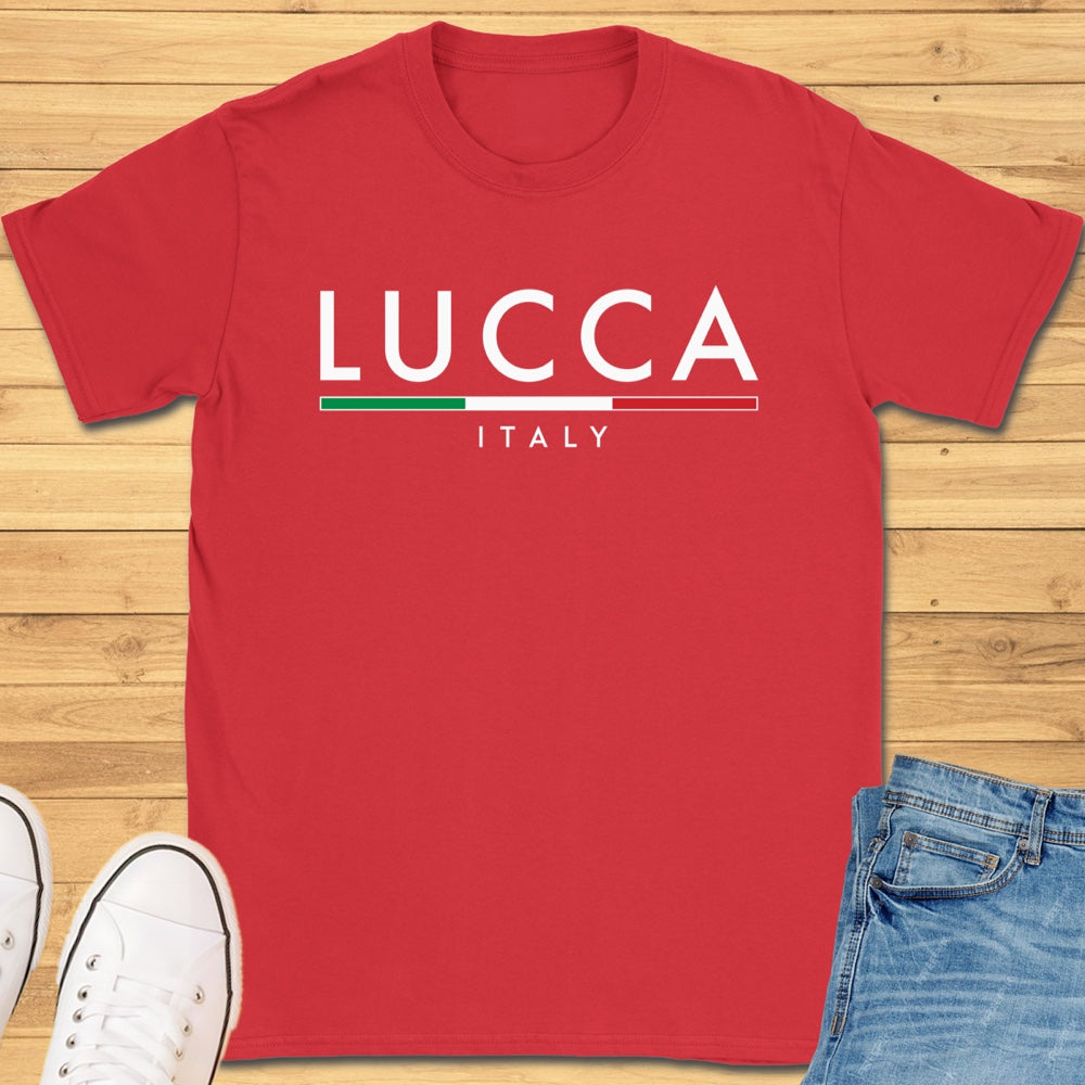 Lucca Italy Minimalist T-Shirt