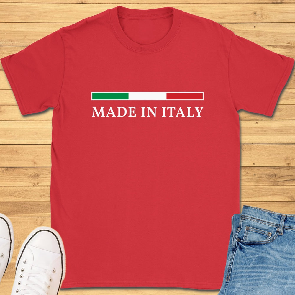 Made In Italy Tricolor T-Shirt
