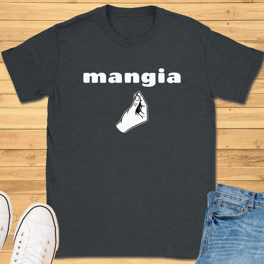 Mangia Italian Hand Gesture T-Shirt