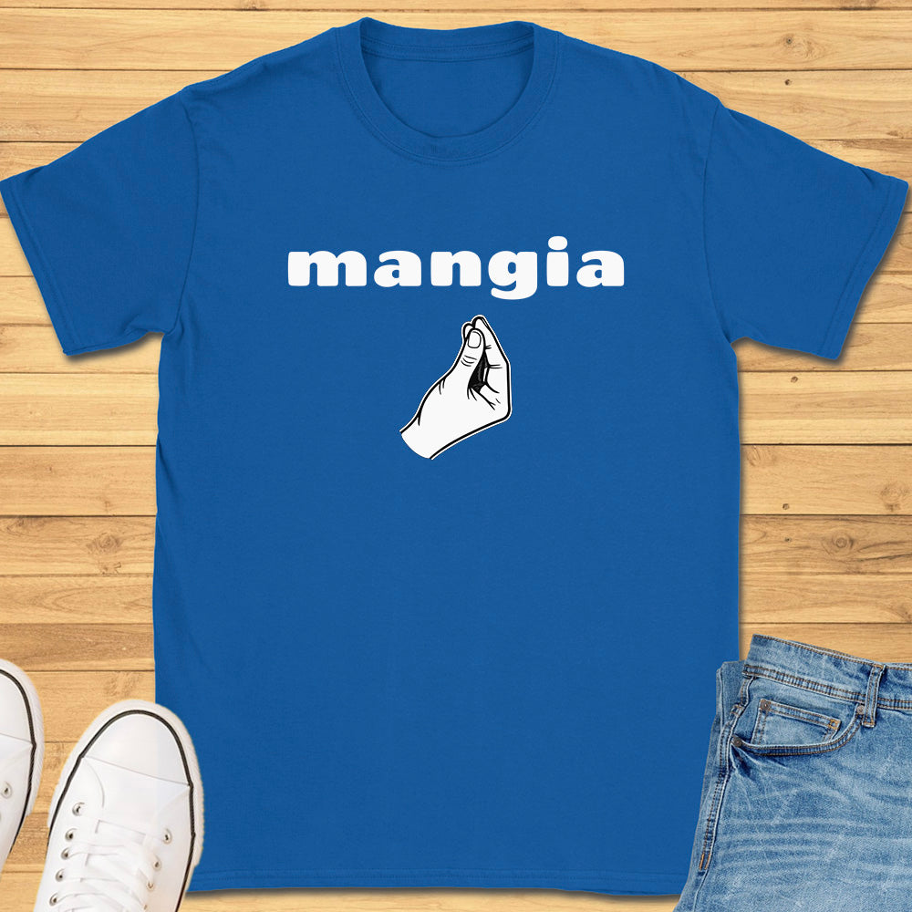 Mangia Italian Hand Gesture T-Shirt
