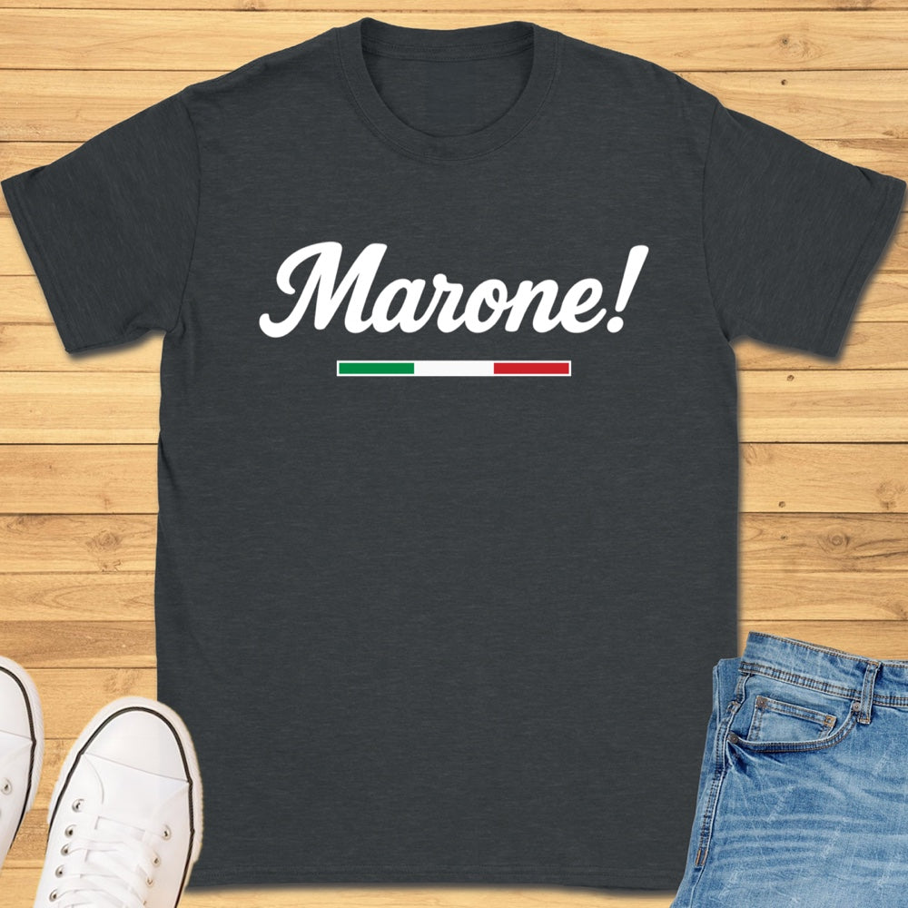 Marone Cursive T-Shirt