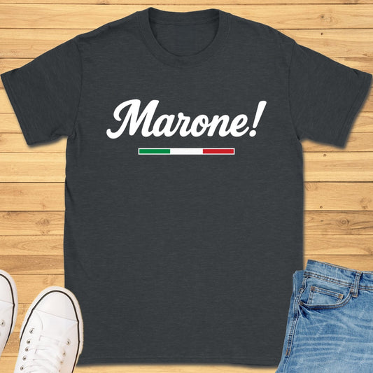 Marone Cursive T-Shirt