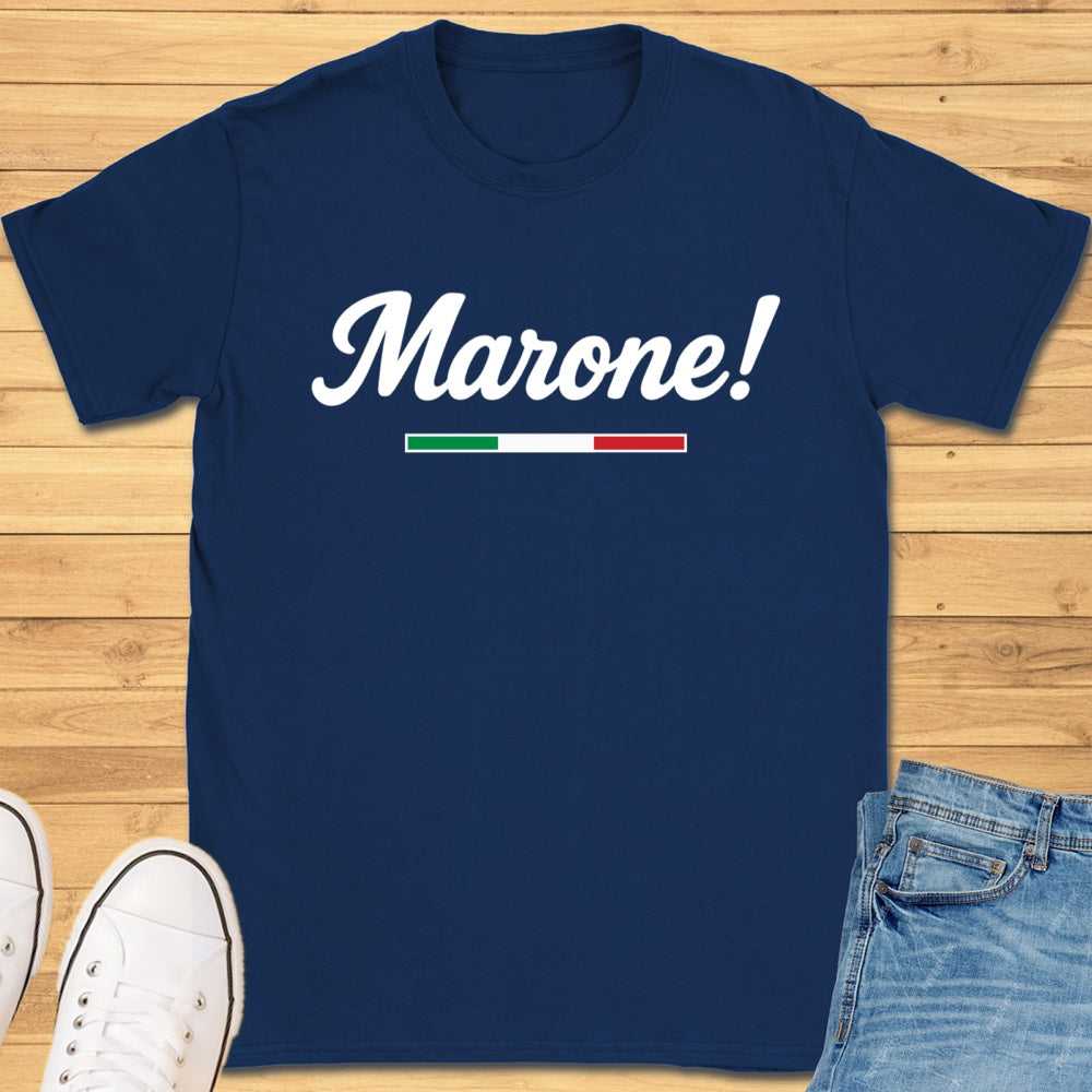 Marone Cursive T-Shirt