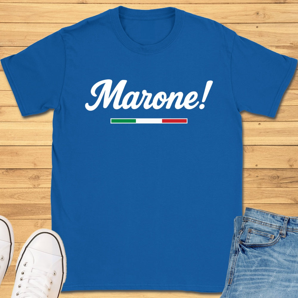 Marone Cursive T-Shirt