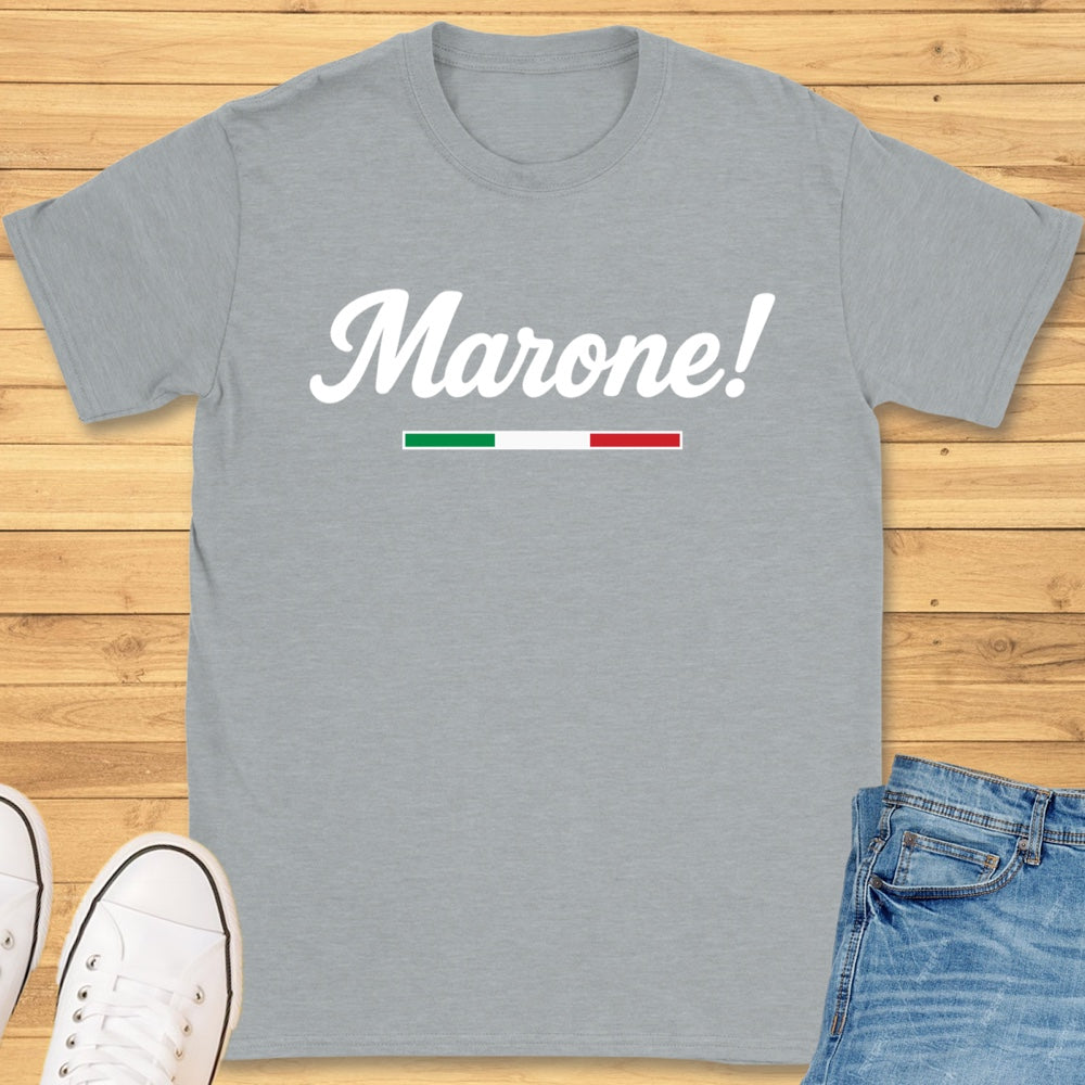 Marone Cursive T-Shirt