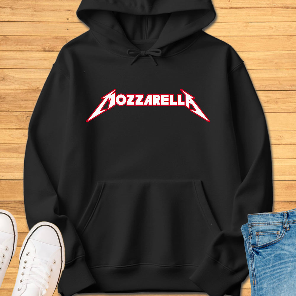 Mozzarella Heavy Metal Hoodie