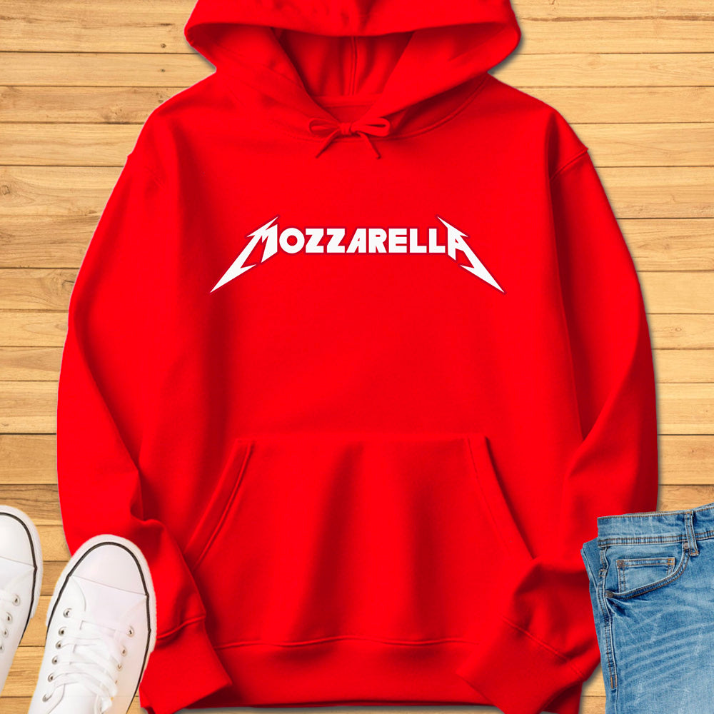 Mozzarella Heavy Metal Hoodie