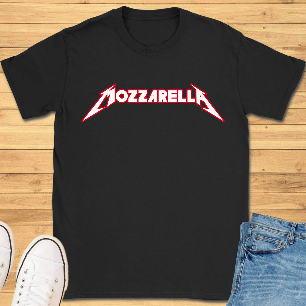 Mozzarella Heavy Metal T-Shirt
