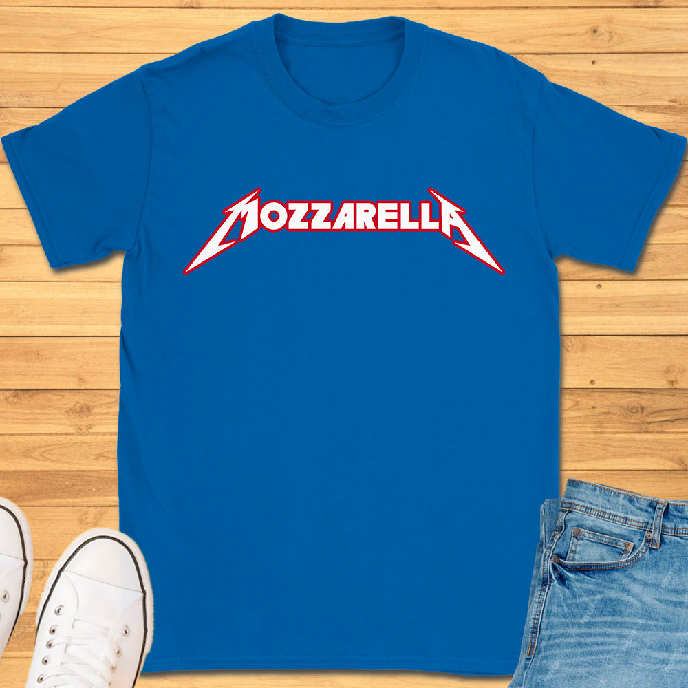 Mozzarella Heavy Metal T-Shirt
